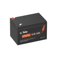 Акумуляторна батарея літій-залізо-фосфатна 12.8В 12А*год LiFePO4 LiTime L12V12-12-BASIC-8-A12