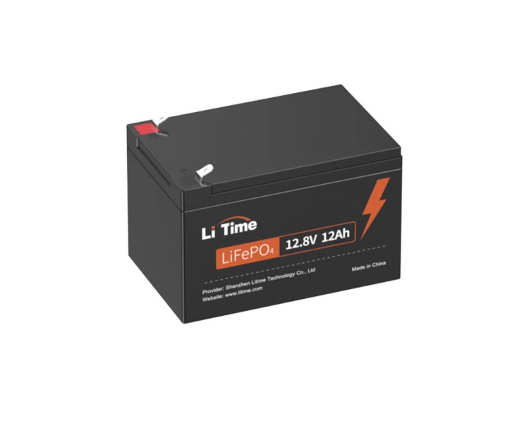 Акумуляторна батарея літій-залізо-фосфатна 12.8В 12А*год LiFePO4 LiTime L12V12-12-BASIC-8-A12