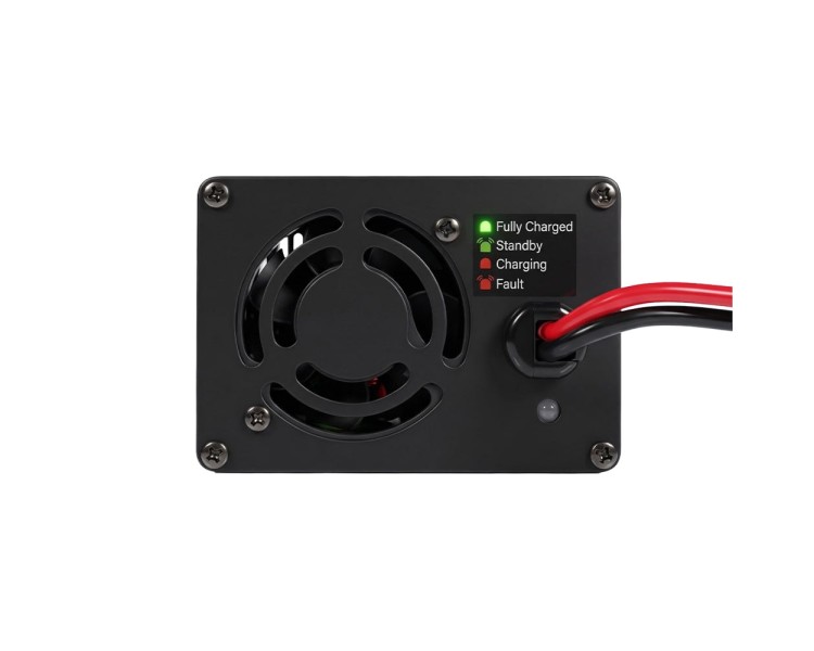 Зарядний пристрій для акумуляторних батарей LiFePO4 14.6V/20A Power Queen P12V20A-BCHA-X