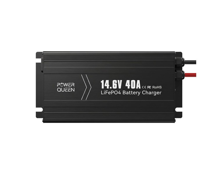 Зарядний пристрій для акумуляторних батарей LiFePO4 14.6V/40A Power Queen P12V40A-BCHA-Y