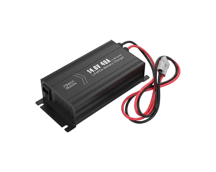 Зарядний пристрій для акумуляторних батарей LiFePO4 14.6V/40A Power Queen P12V40A-BCHA-Y