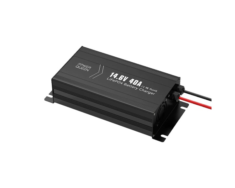 Зарядний пристрій для акумуляторних батарей LiFePO4 14.6V/40A Power Queen P12V40A-BCHA-Y
