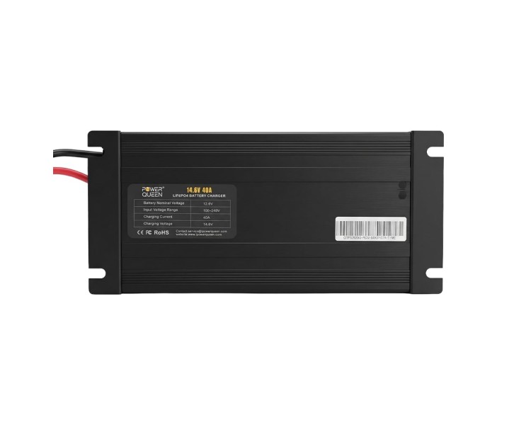 Зарядний пристрій для акумуляторних батарей LiFePO4 14.6V/40A Power Queen P12V40A-BCHA-Y