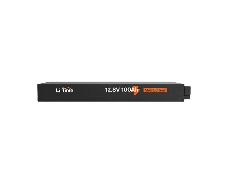 Акумуляторна батарея літій-залізо-фосфатна 12.8В 100А*год LiFePO4 LiTime Slim 12V100-100-SLIM-LTCP-4-SE100 ультратонка