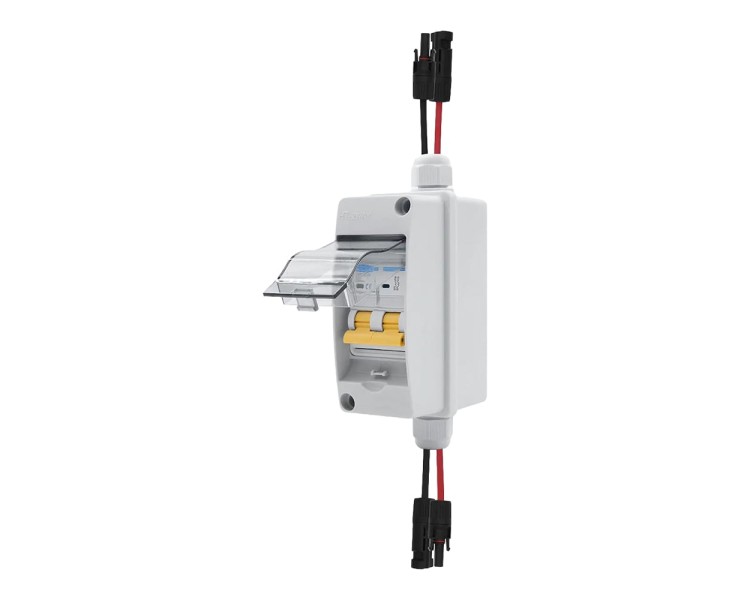 Захисний бокс з автоматичним вимикачем TOMZN TOPV2-1-1 600V 20A MC4 IP65