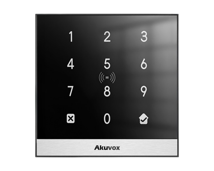 Термінал контролю доступу Akuvox A02 з клавіатурою та зчитувачем EM-Marine / Mifare / NFC