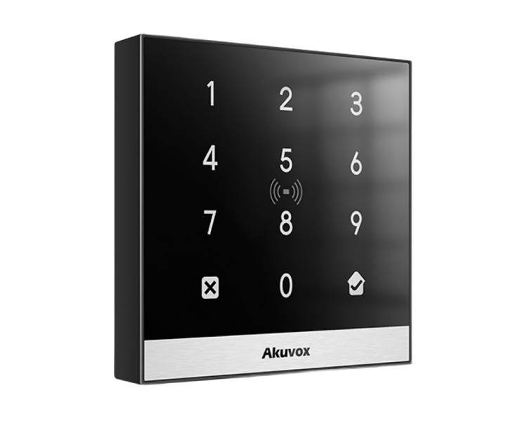 Термінал контролю доступу Akuvox A02 з клавіатурою та зчитувачем EM-Marine / Mifare / NFC