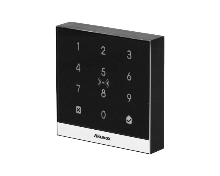 Термінал контролю доступу Akuvox A02 з клавіатурою та зчитувачем EM-Marine / Mifare / NFC