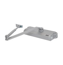 Дверний доводчик Dortec DT-516H Silver з фіксацією дверей у відчиненому положенні