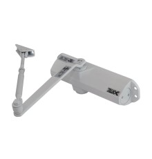 Дверний доводчик Dortec DT-83H White з фіксацією дверей у відчиненому положенні