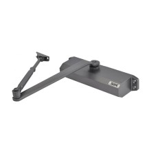 Дверний доводчик Dortec DT-65H Graphite з фіксацією дверей у відчиненому положенні
