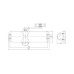 Дверний доводчик Dortec DT-83 White