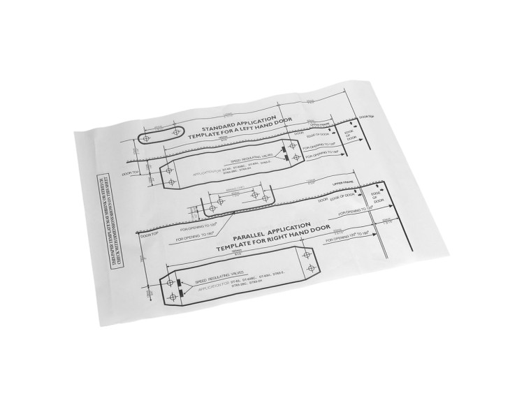 Дверний доводчик Dortec DT-63 Graphite 45-65 кг