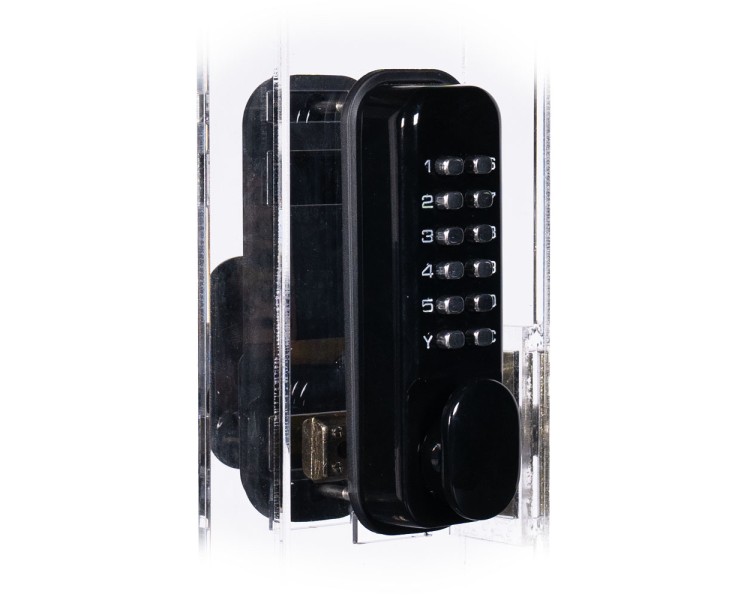 Замок механічний кодовий Trinix TRL-6102MPW Black