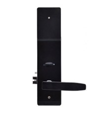 Замок електромеханічний автономний Trinix TRL-5102BT Black Left з Bluetooth і зчитувачем Mifare