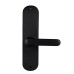 Замок біометричний автономний Trinix TRL-5103BTF Black Left з Bluetooth, зчитувачем відбитків пальців і карт Mifare