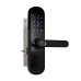 Замок біометричний автономний Trinix TRL-5103BTF Black Right з Bluetooth, зчитувачем відбитків пальців і карт Mifare