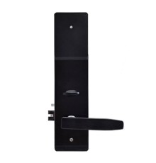 Замок електромеханічний автономний Trinix TRL-5102BT Black Right з Bluetooth і зчитувачем Mifare