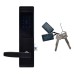 Замок електромеханічний автономний Trinix TRL-5102BT Black Right з Bluetooth і зчитувачем Mifare