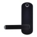 Замок біометричний автономний Trinix TRL-5107BTF Black Left з Bluetooth, зчитувачем відбитків пальців і карт Mifare