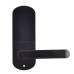 Замок біометричний автономний Trinix TRL-5107BTF Black Left з Bluetooth, зчитувачем відбитків пальців і карт Mifare