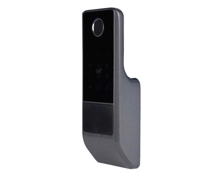 Замок біометричний автономний Trinix TRL-5201BTFW Black Right з Bluetooth, зчитувачем відбитків пальців і карт Mifare