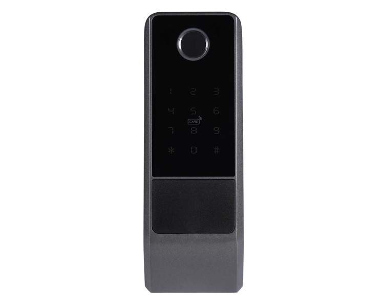 Замок біометричний автономний Trinix TRL-5201BTFW Black Right з Bluetooth, зчитувачем відбитків пальців і карт Mifare