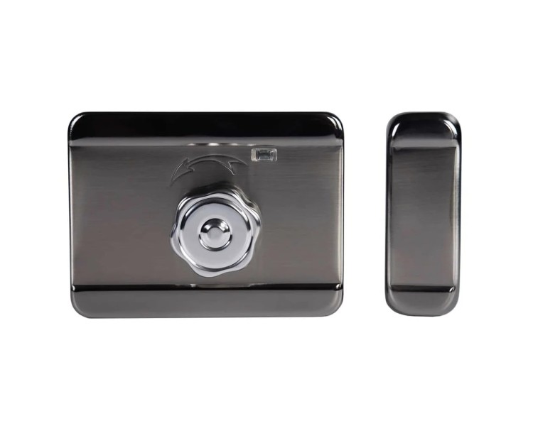 Замок біометричний автономний Trinix TRL-5201BTFW Black Right з Bluetooth, зчитувачем відбитків пальців і карт Mifare