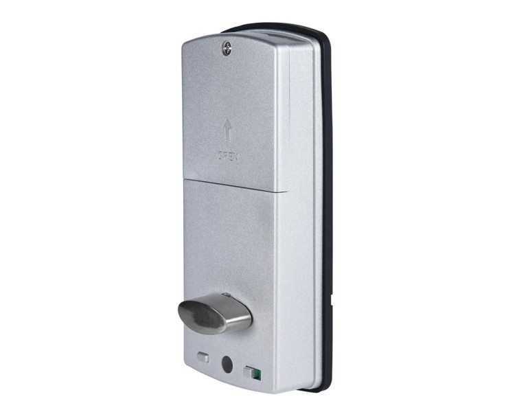 Замок біометричний автономний Trinix TRL-5203BTF Silver Right з Bluetooth, зчитувачем відбитків пальців і карт Mifare
