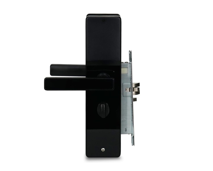 Замок електромеханічний автономний Trinix TRL-5301BT Black з Bluetooth і зчитувачем Mifare
