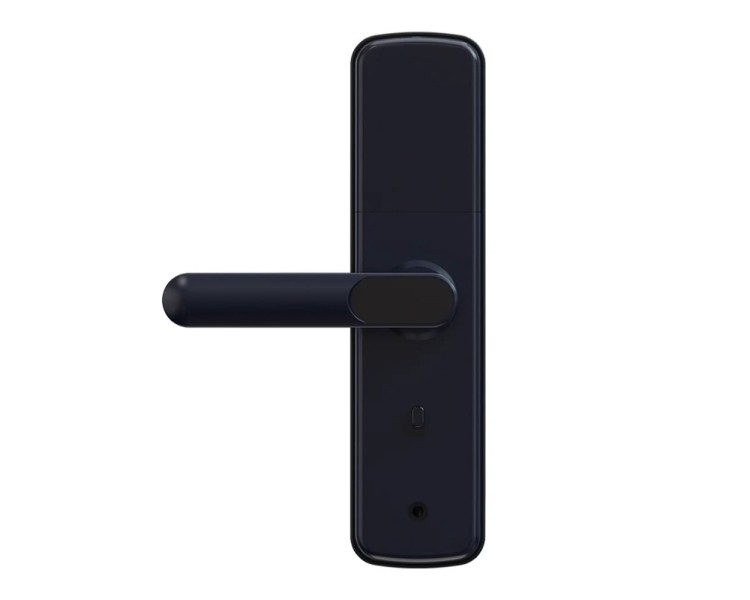 Замок біометричний автономний Trinix TRL-5204BTF Black з Bluetooth, зчитувачем відбитків пальців і карт Mifare