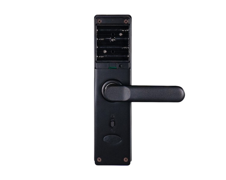 Замок біометричний автономний Trinix TRL-5402BTF Black з Bluetooth, зчитувачем відбитків пальців і карт Mifare