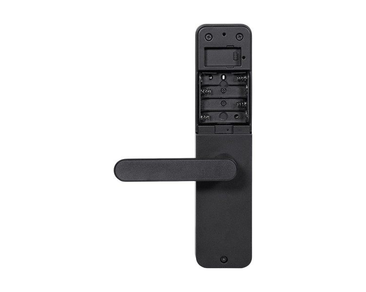 Замок біометричний автономний Trinix TRL-5110BTF Black L/R з Bluetooth, зчитувачем відбитків пальців і карт Mifare