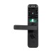 Замок біометричний автономний Trinix TRL-7703WF Black L/R з Bluetooth, зчитувачем відбитків пальців і карт Mifare