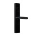 Замок біометричний автономний Trinix TRL-7704WF Black L/R з Wi-Fi, зчитувачем відбитків пальців і карт Mifare