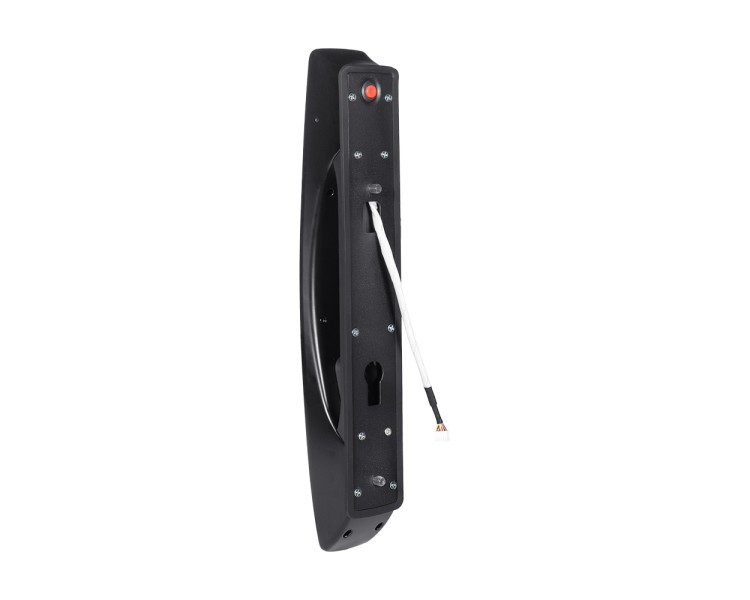 Замок біометричний автономний Trinix TRL-8803BTV Black L/R з Bluetooth та Wi-Fi, розпізнаванням облич, долоней, зчитувачем відбитків пальців і карт Mifare