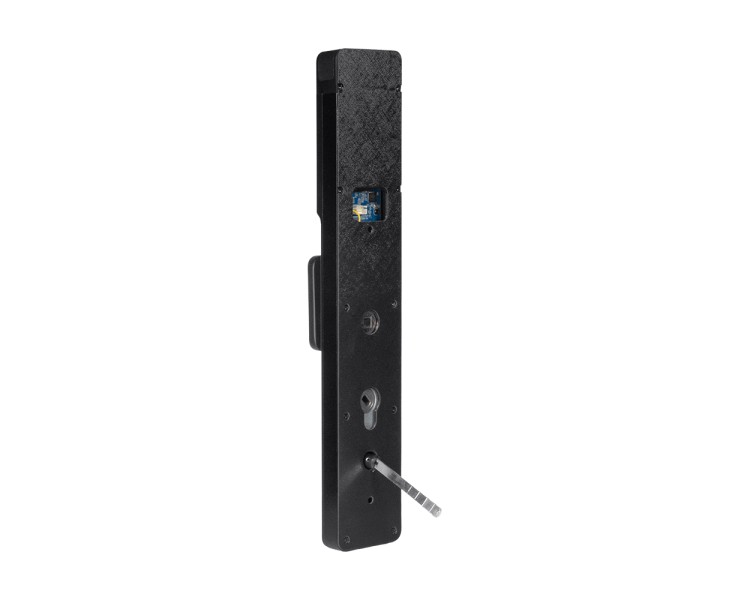 Замок біометричний автономний Trinix TRL-8803BTV Black L/R з Bluetooth та Wi-Fi, розпізнаванням облич, долоней, зчитувачем відбитків пальців і карт Mifare