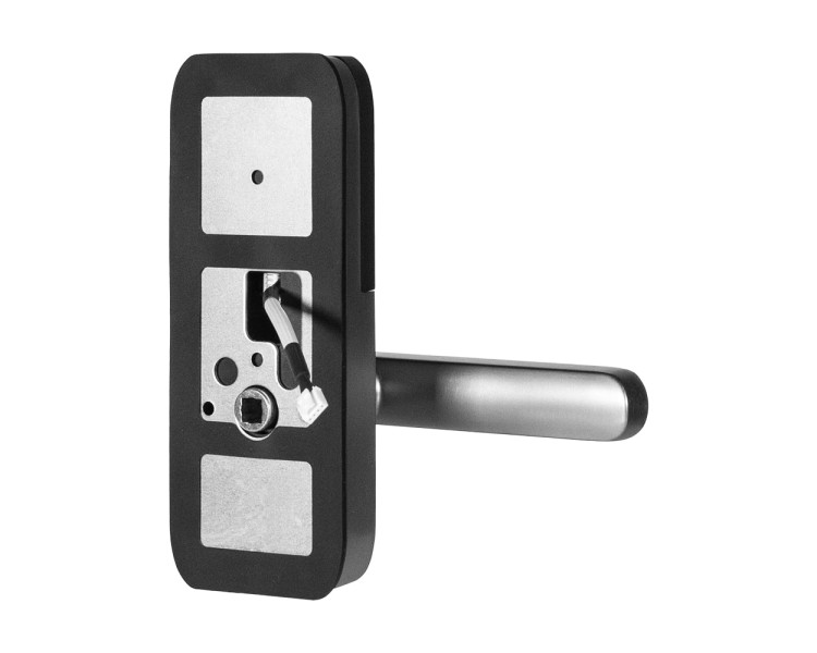 Замок біометричний автономний Trinix TRL-5406BTF Silver L/R з Bluetooth, зчитувачем відбитків пальців і карт Mifare