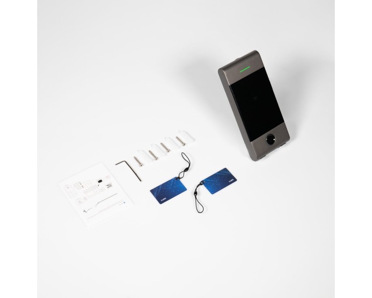 Клавіатура з Bluetooth, з контролером, зчитувачем відбитків пальців та карт Mifare Trinix TRK-1206BTFW Black