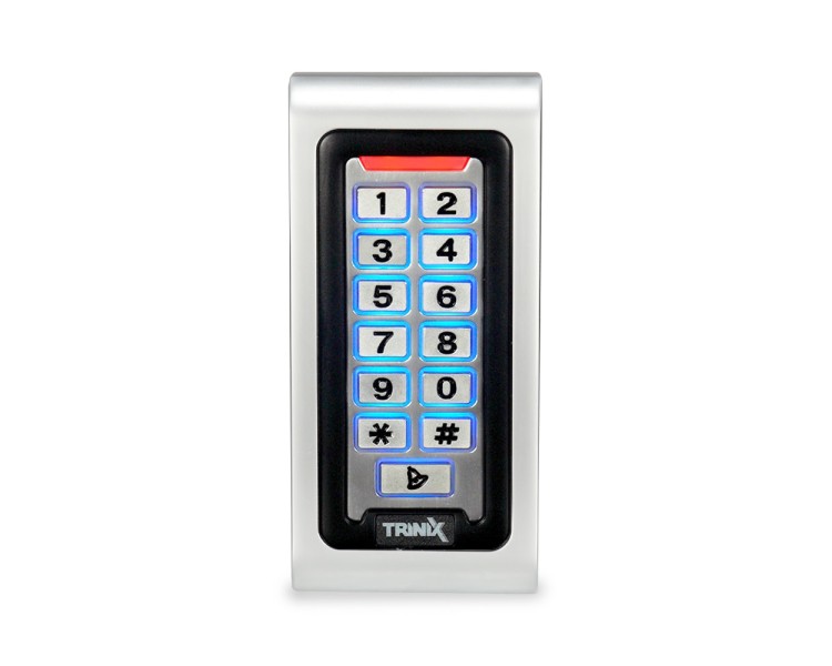 Клавіатура з WiFi, з контролером і зчитувачем EM-Marine Trinix TRK-800EW(WF) з підтримкою Tuya Smart, водонепроникна