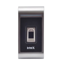 Біометричний антивандальний термінал Trinix TRR-1102MFI(WF) зі зчитувачем відбитків пальців і карт Mifare