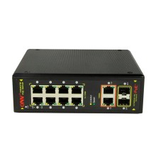 PoE-комутатор 10-портовий ONV-IPS7108PF Combo ports