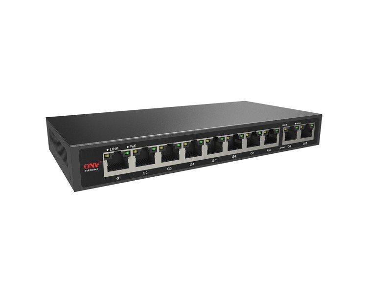 PoE-комутатор 10-портовий гігабітний ONV-POE33108P
