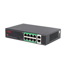 PoE-комутатор некерований 10-портовий ONV-H1108PSD з 8 портами PoE