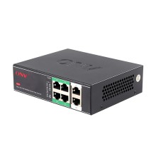 PoE-комутатор некерований гігабітний 6-портовий ONV-H3064PS з 4 портами PoE