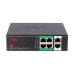 PoE-комутатор некерований гігабітний 6-портовий ONV-H3064PS з 4 портами PoE