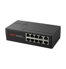 PoE-комутатор некерований 10-портовий ONV ONV-H1108PGBES з 8 портами PoE