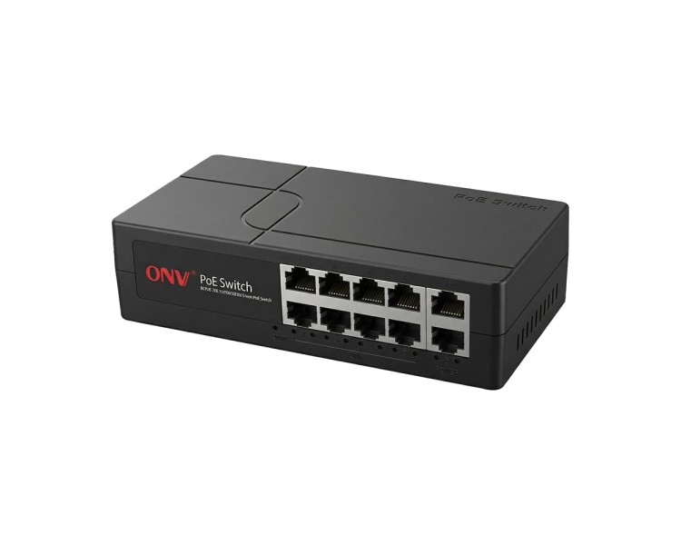 PoE-комутатор некерований 10-портовий ONV ONV-H1108PGBES з 8 портами PoE