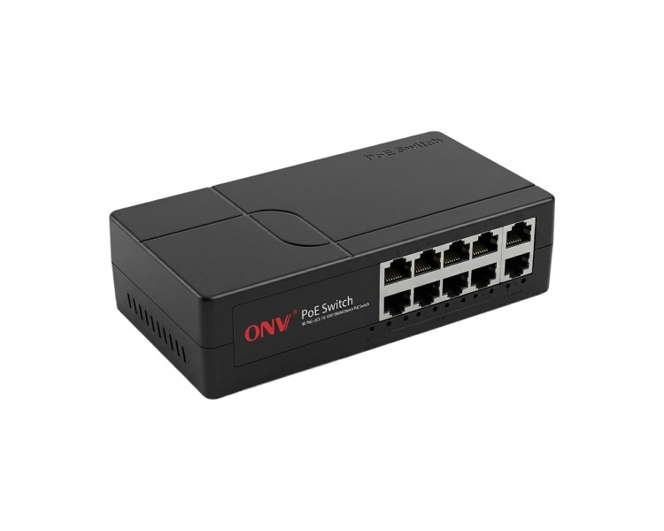 PoE-комутатор некерований 10-портовий ONV ONV-H1108PGBES з 8 портами PoE