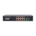 PoE-комутатор 10-портовий гігабітний NVC-1008G